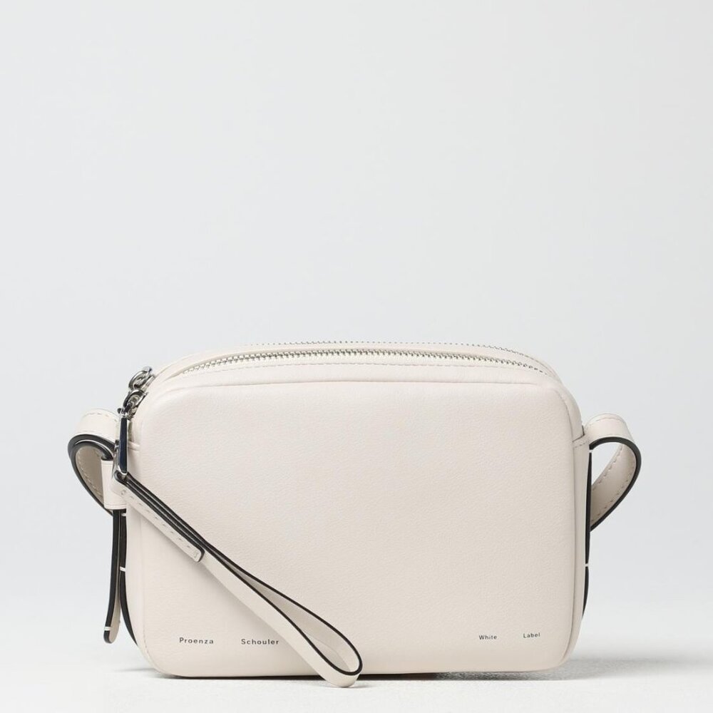 Proenza Schouler White Label Watts Off-White Leather Crossbody Camera Bag